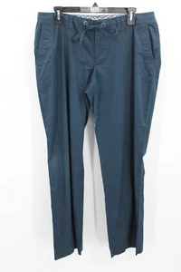 HEI HEI SIZE 12 NAVY BLUE WOMENS COTTON PANTS LIGHT WEIGHT - Picture 1 of 7