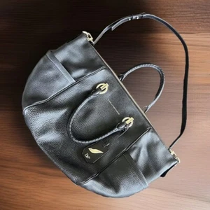 Diane von Furstenberg DVF Sutra XL Leather Duffle WEEKENDER Bag NWOT See Photos - Picture 1 of 23