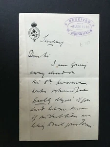 HARRY DE WINDT - SOLDIER EXPLORER & TRAVEL WRITER - TWO PAGE SIGNED LETTER - Picture 1 of 2
