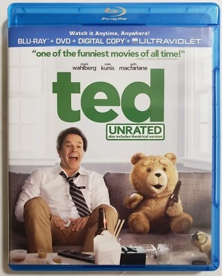 Ted Blu ray 2012 (2-Disc Unrated Set)  - Image 1 of 3