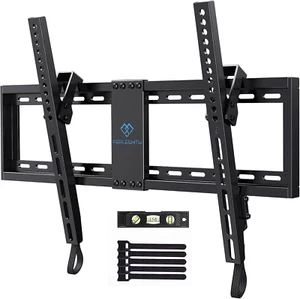 Montaje de TV PERLESMITH UL listado para la mayoría de los televisores de 37-82 pulgadas, soporte de pared de TV inclinable universal - Imagen 1 de 7