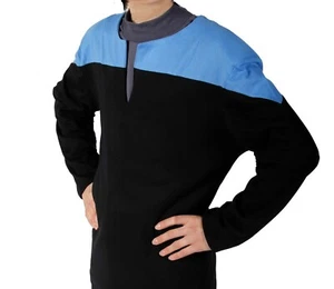 STAR TREK Voyager Uniform - deluxe - blau - NEU - XL Filmwelt Berlin - Bild 1 von 1