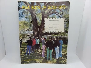 Libro de golf PGA 1975. Vintage. ¡Raro! Cubierta Primavera en Augusta. - Imagen 1 de 2