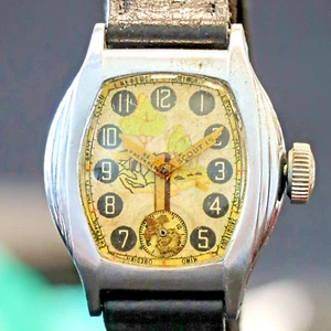 RAR! INGERSOLL Boy Scouts of America Uhr Vintage Art Deco Armbanduhr von 1937 - Bild 1 von 17