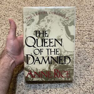 The Queen of the Damned, Anne Rice, 1st Edition 1988 Hardcover - SIGNED