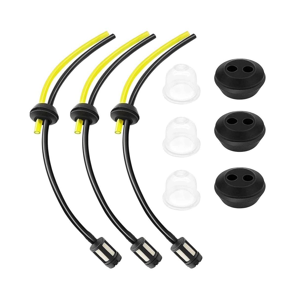 4 Tubi Carburante 1 Metro Per Tagliaerba, Motosega E Attrezzi Giardino | Kit PVC Resistente - Foto 12