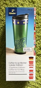 Tchibo Thermobecher Coffee-to-go-Becher 415ml mit Länder-Motiveinlagen - neu/OVP - Bild 1 von 6