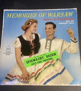 GENE WISNIEWSKI Memories of Warsaw POLKA DPL334 VINYL VG+++ JACKET WORN - Picture 1 of 3