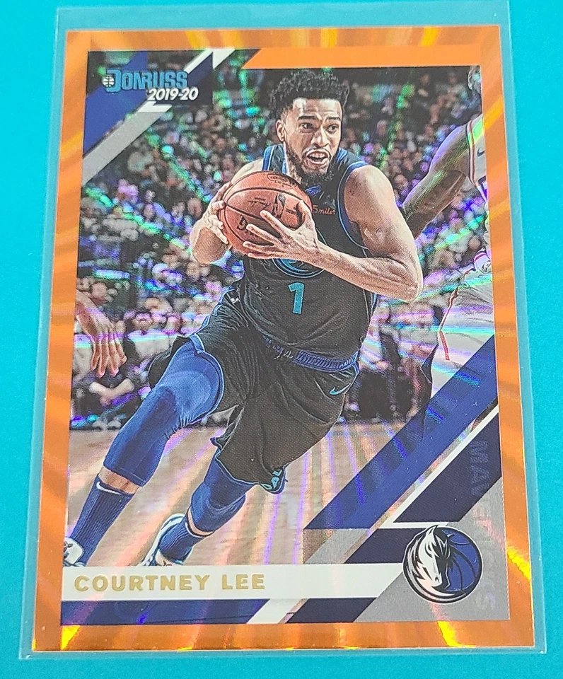 Tarjeta de baloncesto 2019-20 Donruss Holo Orange Laser #50 Courtney Lee Dal Mavs T6 Foto 1 de 2