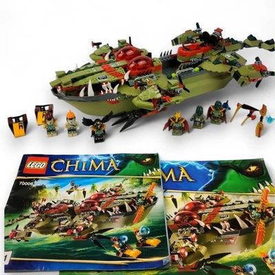 Lego Legends of Chima 70006 Cragger's Command Ship 100% Complete Pre-owned - Image 1 of 4