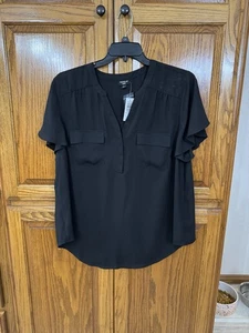Neu mit Etikett Torrid SCHWARZES KLEID Bluse Top Shirt Größe 2 - Bild 1 von 2