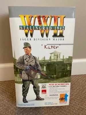 Dragon WWII Stalingrad 1942 Jager Division Major "Kater" Action Figure 1/6 - Image 1 of 3