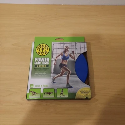 Disco Gold's Gym Power Glides Glúteos Objetivo Muslos Tonifica Todo Tu Cuerpo Nuevo Foto 1 de 2