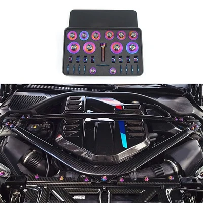 Titanium Engine Bay Screws Fasteners Bolts For BMW G80 G81 M3 G82 G83 M4 G87 M2 - Image 1 of 4