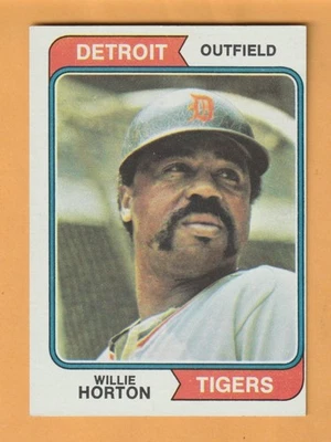 Willie Horton Detroit Tigers 1974 Topps #115 - Image 1 of 2