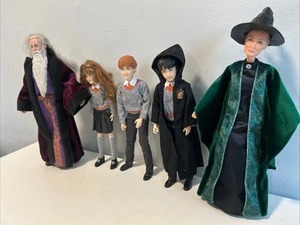 Wizarding World Of Harry Potter Dolls Action Figures Lot Of 5 - Picture 1 of 6