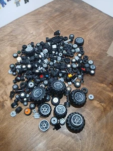 Lego Bulk Räder 1 1/2 Pfund Pfund Reifen Achsen Auto Fahrzeug viele Stck. Stücke - Bild 1 von 4