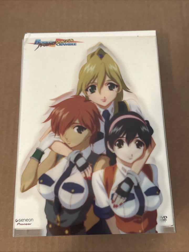 Burn-Up Scramble DVD Limited Edition DVD Box Set Anime 3 Volumes RARE OOP - Image 1 of 4