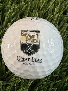 Great Bear Golf Club Logo Golf Ball- East Stroudsburg Pennsylvania PA - Picture 1 of 1