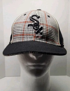 New Era 59Fifty MLB Chicago White Sox 7-3/8 Fitted Wool Cap GOOD USED CONDITION  - Picture 1 of 8
