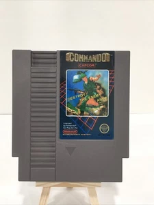 COMMANDO: Destroy The Enemy Army (NES Nintendo Cartridge Capcom - Picture 1 of 3