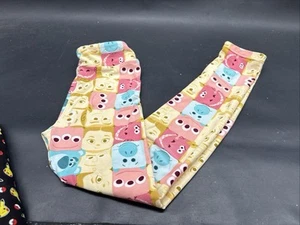 LULAROE DISNEY Kids L/XL Large Xlarge PIXAR TOY STORY BLOCK HEADS LEGGINGS - Picture 1 of 7
