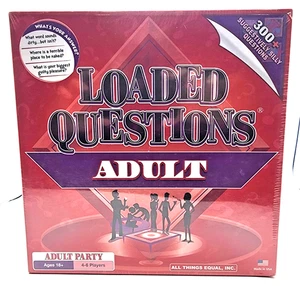 Loaded Questions Erwachsene Partyspiel Karten Wort Brettspiel 4-6 Spieler Neu VERSIEGELT - Bild 1 von 4
