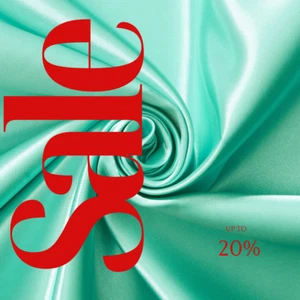 Braut Satin Stoff seidig Poly 60" breit schwer Hochzeitskleid Draperie Meterware - Bild 1 von 2