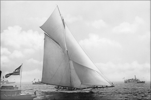 Poster, Many Sizes; General Charles Jackson Paine'S 85-Foot Sloop ...