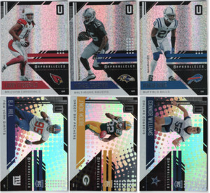 2018 Panini Unparalleled Football - Base Set & RC Cards - Choose Card #'s 1-300