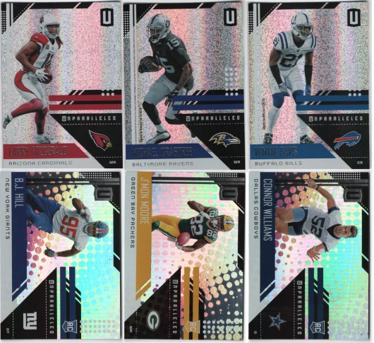 2018 Panini Unparalleled Football - Base Set & RC Cards - Choose Card #'s 1-300 - Image 1 of 1