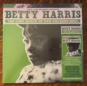 SEALED~12" LP~ RSD~ BETTY HARRIS~2022~ LOST QUEEN OF NEW ORLEANS~GREEN VINYL - Imagen 1 de 8