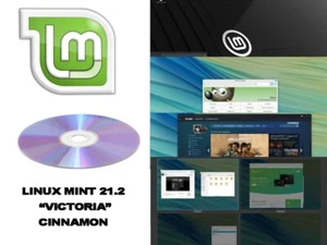 LINUX MINT 21.2 VICTORIA CINNAMON INSTALLATION ON DVD - Picture 1 of 6