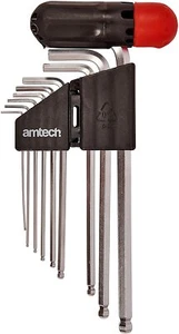 Extra langes Kugelnde Sechskantschlüssel-Set 9-teilig A53 - Bild 1 von 3