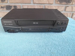 Phillips Magnavox VRC602MG21 4 Head VHS HiFi VCR. NO REMOTE. EATS TAPES! AS-IS! - Picture 1 of 6