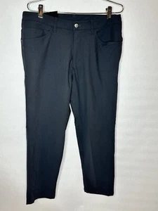 Lululemon Men's ABC Relaxed Fit 5 Pocket Warpstreme Gray Pants Men's Size 32x28 - Picture 1 of 5