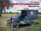 ICM 35665 WWI AAFS Car Model Ford T 1917 Ambulance (early) 1/35