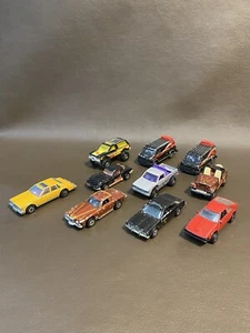 Grouping Of 10 Hot Wheels Cars 70’s And 80’s Plus A Team Vans - Picture 1 of 5