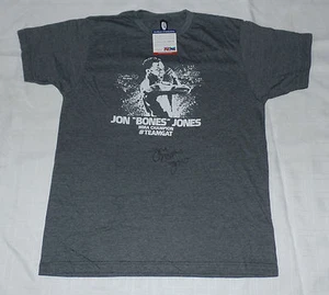 JON BONES JONES SIGNED AUTO'D GAT SHIRT PSA/DNA COA MMA UFC CHAMPION 165 182 L - Picture 1 of 1
