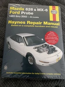 Haynes Mazda 626 And MX-6 Repair Manuel 61042. New Factory Sealed - Picture 1 of 2