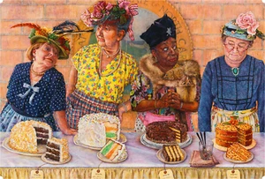 Rompecabezas de madera The Great County Fair Bake Off (301 piezas) - Imagen 1 de 7