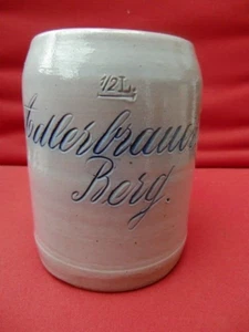 1/2 L Bierkrug Brauereikrug Adlerbrauerei Berg - Bild 1 von 2