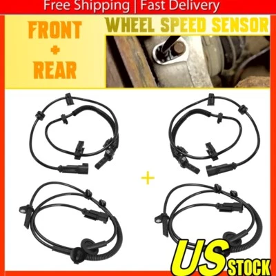 4x Front & Rear ABS Wheel Speed Sensor for Chevrolet Traverse Buick Saturn GMC A - Image 1 of 4