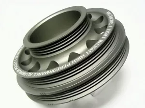 Polea de cigüeñal de aluminio ligero VMS tamaño OEM tamaño 1992-1995 Eg Ej Civic SOHC - Imagen 1 de 4