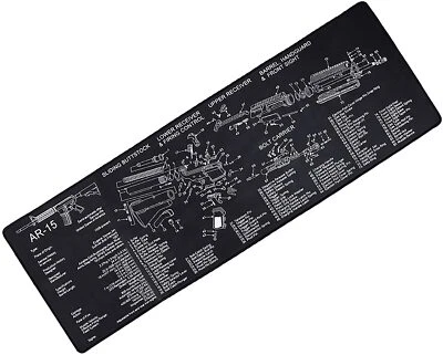 Extended Large High-Performance Anti-Fray Gaming Mouse Pad Computer Keyboard Mat - Image 1 of 4