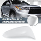 Right Passenger Side Mirror Cover Cap White for Toyota Highlander 2014-2019