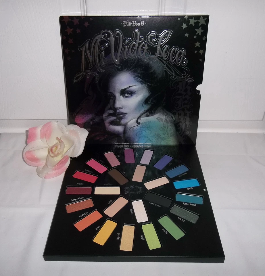Kat Von D Mi Vida Loca Remix 24 Eyeshadow Palette Limited Holiday Ed. KVD Beauty - Image 1 of 1
