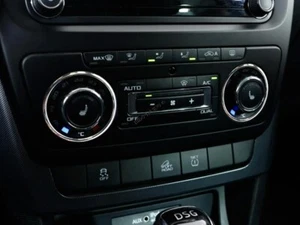 For Skoda Yeti 2009-2017 Polished Aluminum Heater dash panel Surrounds Rings x2 - Picture 1 of 6
