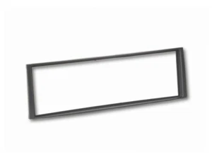 Für Renault Modus P Auto Radio Blende Einbau Rahmen Zier Blende 1-DIN schwarz - Picture 1 of 2