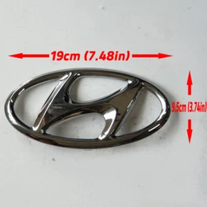 Genuine 86300C2100 Front H logo Emblem for 2015 2017 Hyundai Sonata - Picture 1 of 4